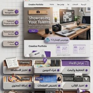 غلاف دليل ووردبريس العملي 2026
